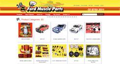 Desktop Screenshot of fordmuscleparts.com.au